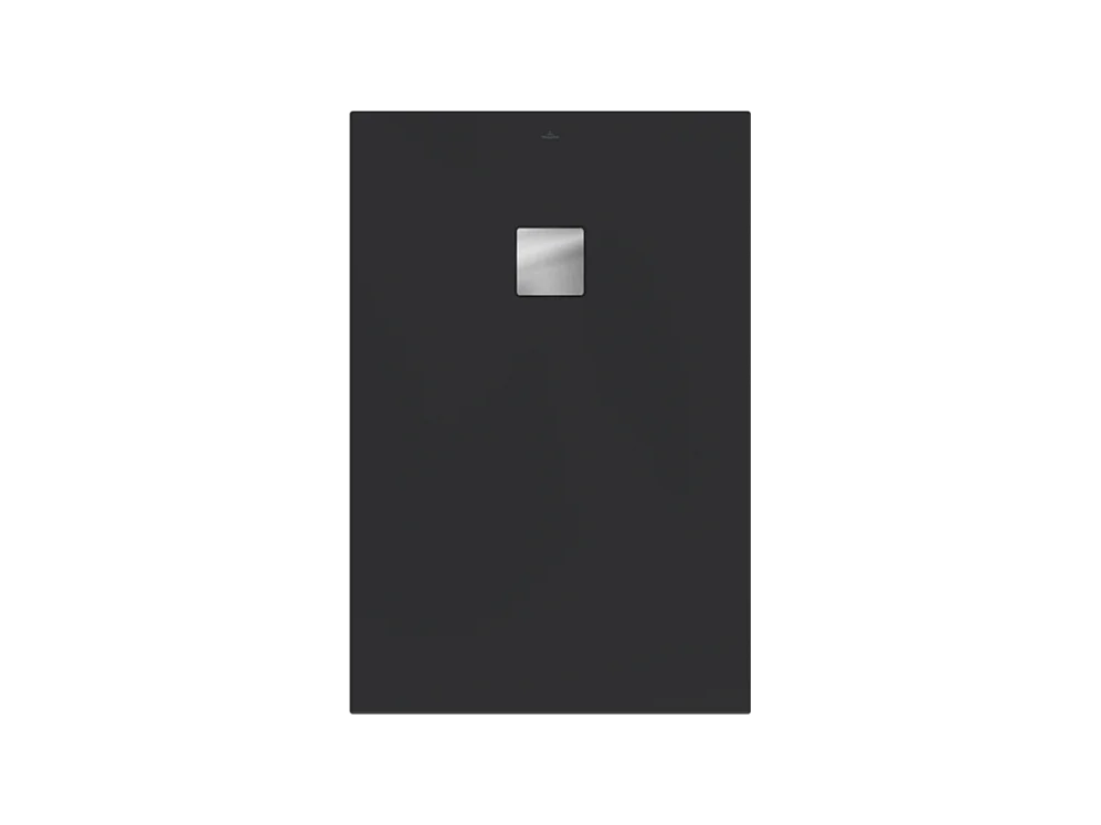 Receveur antidérapant 140 x 100 VILLEROY ET BOCH Planeo acrylique rectangle gris anthracite
