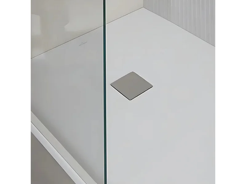 Receveur antidérapant 150 x 80 VILLEROY ET BOCH Planeo acrylique rectangle stone white