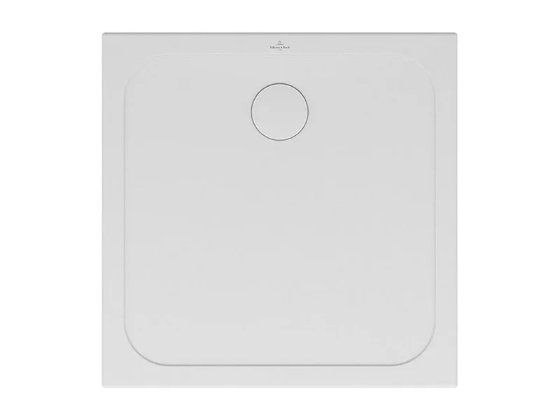 Receveur de douche antidérapant 100 x 100 VILLEROY ET BOCH Lifetime Plus Cerasoft céramique blanc