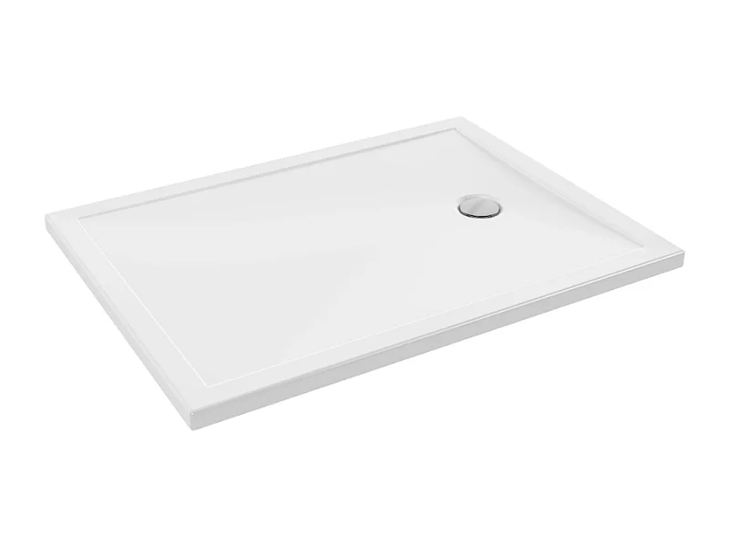 Receveur de douche 120 x 90 JACOB DELAFON Gaspard extra-plat céramique bonde à droite