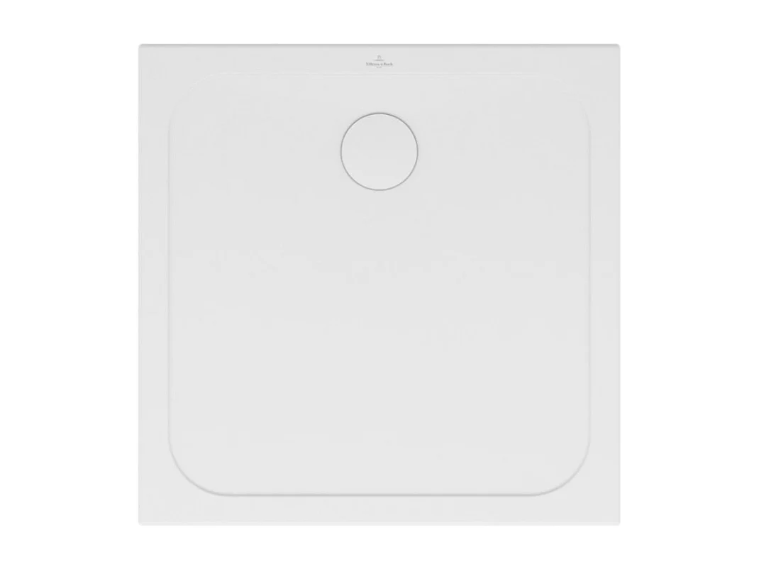 Receveur de douche antidérapant 80 x 80 VILLEROY ET BOCH Lifetime Plus céramique blanc