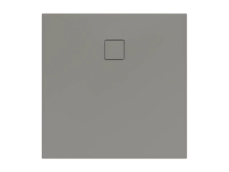 Receveur antidérapant 100 x 100 VILLEROY ET BOCH Planeo acrylique carré gris