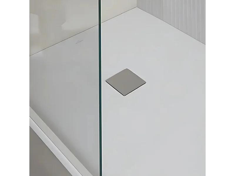 Receveur antidérapant 150 x 90 VILLEROY ET BOCH Planeo acrylique rectangle stone white