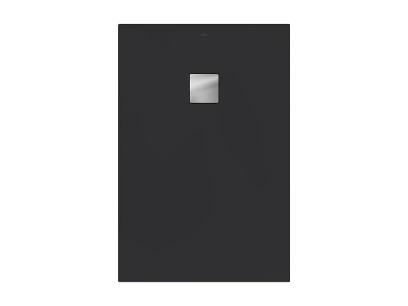 Receveur antidérapant 180 x 80 VILLEROY ET BOCH Planeo acrylique rectangle gris anthracite