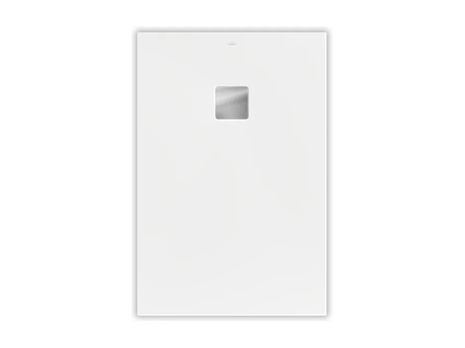 Receveur antidérapant 180 x 80 VILLEROY ET BOCH Planeo acrylique rectangle stone white