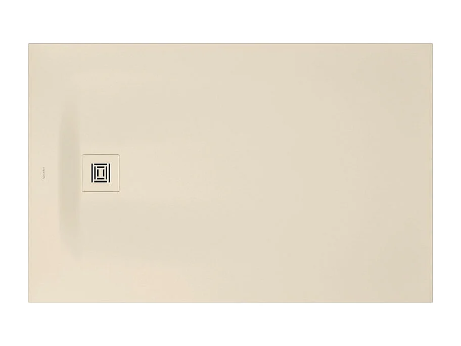 Receveur de douche 140 x 90 DURAVIT Sustano Crème