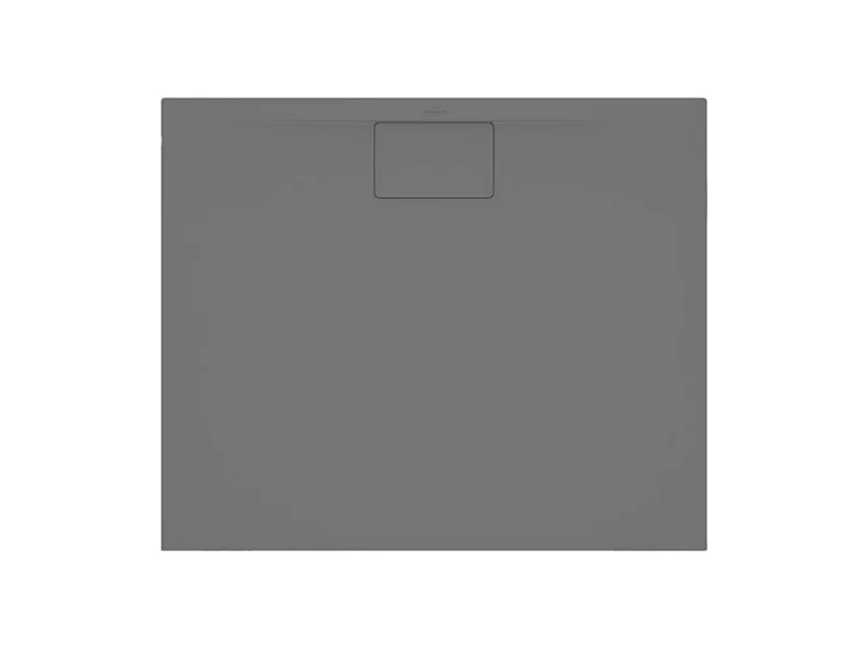 Receveur antidérapant 80 x 80 VILLEROY ET BOCH Architectura Metalrim acrylique carré gris anthracite