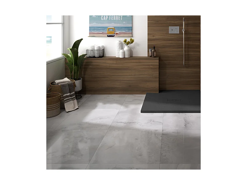 KINEDO Receveur 120 x 90 Kinerock evo biolex rectangle noir