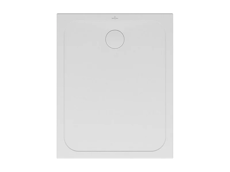 Receveur de douche antidérapant 100 x 80 VILLEROY ET BOCH Lifetime Plus Cerasoft céramique blanc