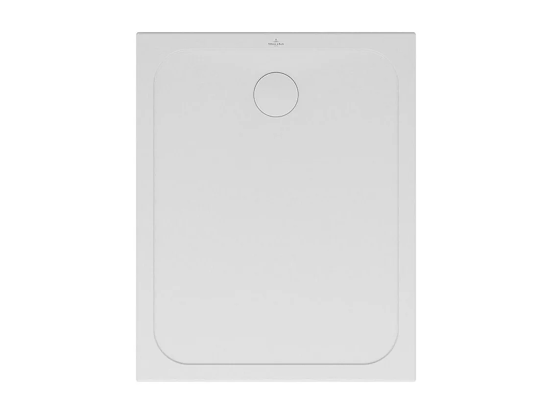 Receveur de douche antidérapant 100 x 80 VILLEROY ET BOCH Lifetime Plus Cerasoft céramique blanc