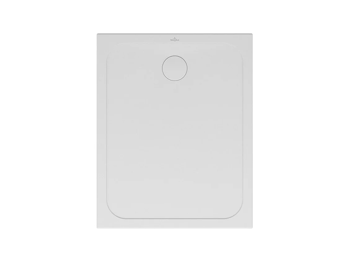 Receveur de douche antidérapant 100 x 80 VILLEROY ET BOCH Lifetime Plus Cerasoft céramique blanc