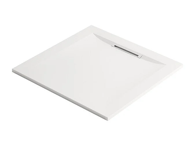 Receveur de douche 80 x 80 JACOB DELAFON Flight Pure carré blanc