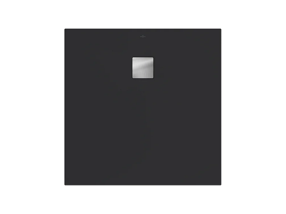 Receveur antidérapant 90 x 90 VILLEROY ET BOCH Planeo acrylique carré gris anthracite