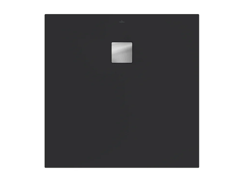 Receveur antidérapant 90 x 90 VILLEROY ET BOCH Planeo acrylique carré gris anthracite