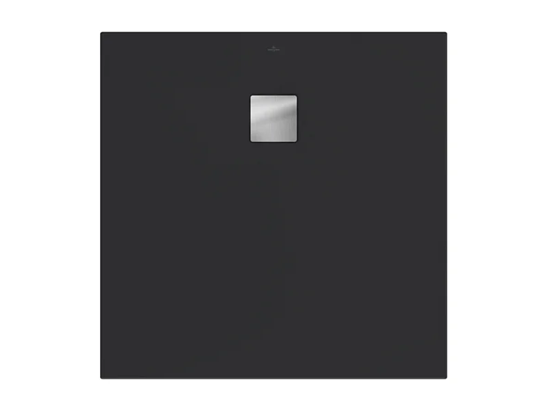 Receveur antidérapant 90 x 90 VILLEROY ET BOCH Planeo acrylique carré gris anthracite