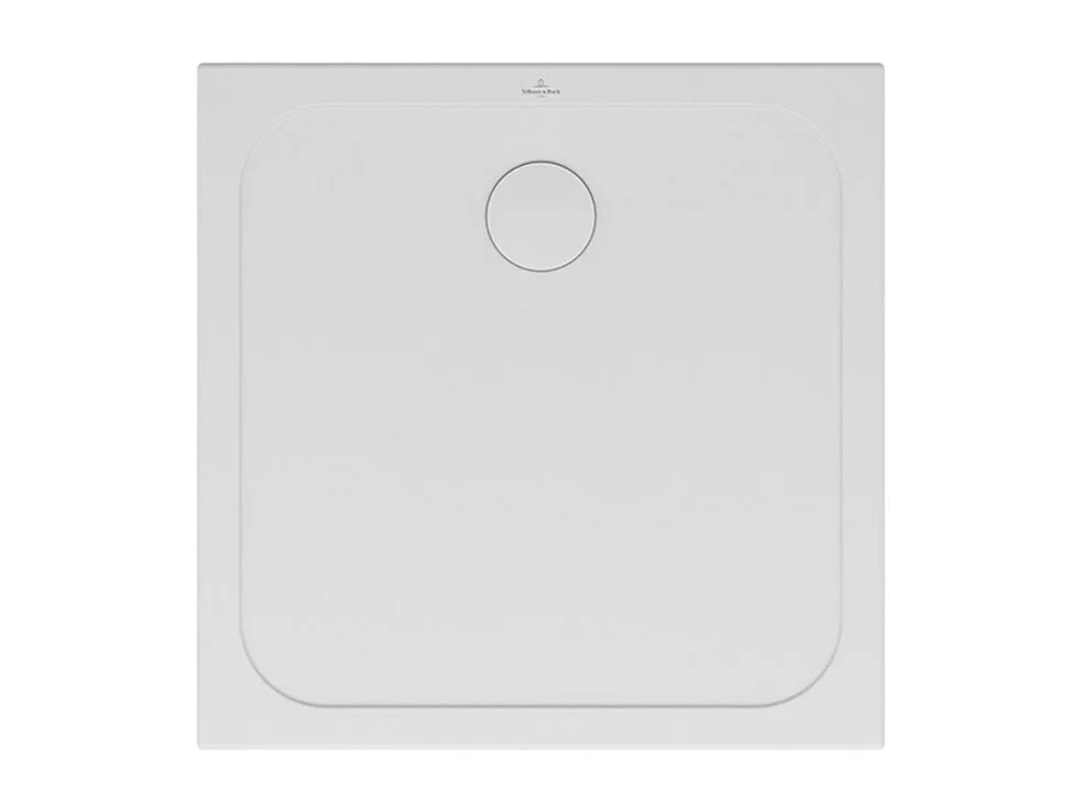 Receveur de douche antidérapant 80 x 80 VILLEROY ET BOCH Lifetime Plus Cerasoft céramique blanc