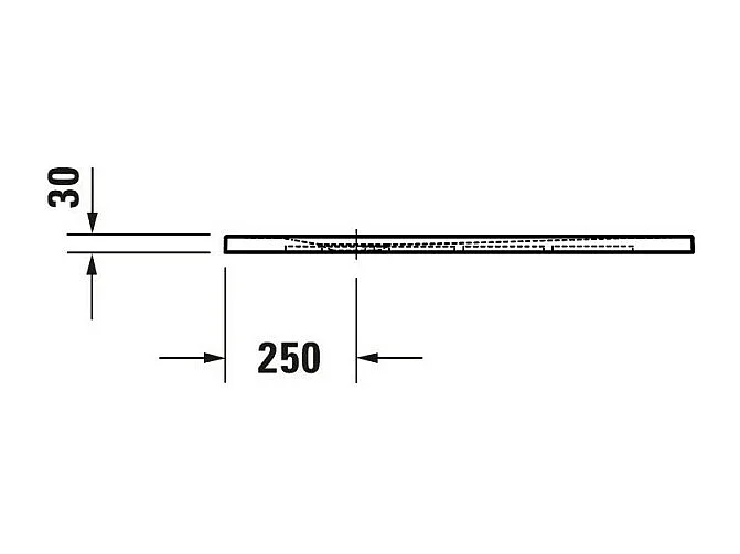 Receveur de douche 90 x 90 DURAVIT Sustano Gris