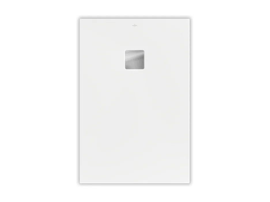 Receveur antidérapant 170 x 80 VILLEROY ET BOCH Planeo acrylique rectangle stone white