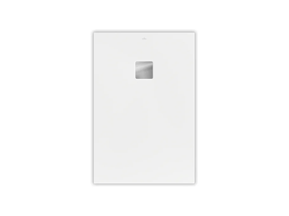 Receveur antidérapant 180 x 100 VILLEROY ET BOCH Planeo acrylique rectangle stone white