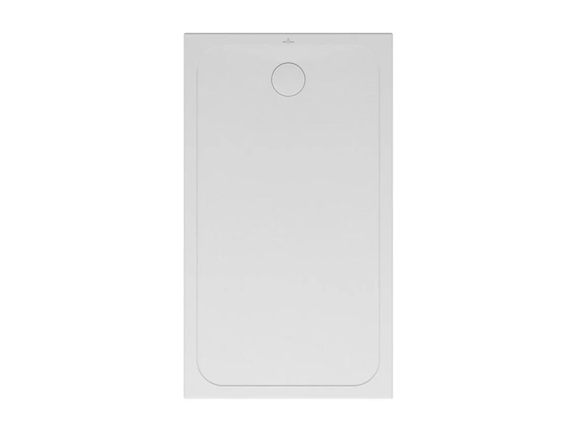 Receveur de douche antidérapant 120 x 80 VILLEROY ET BOCH Lifetime Plus Cerasoft céramique blanc