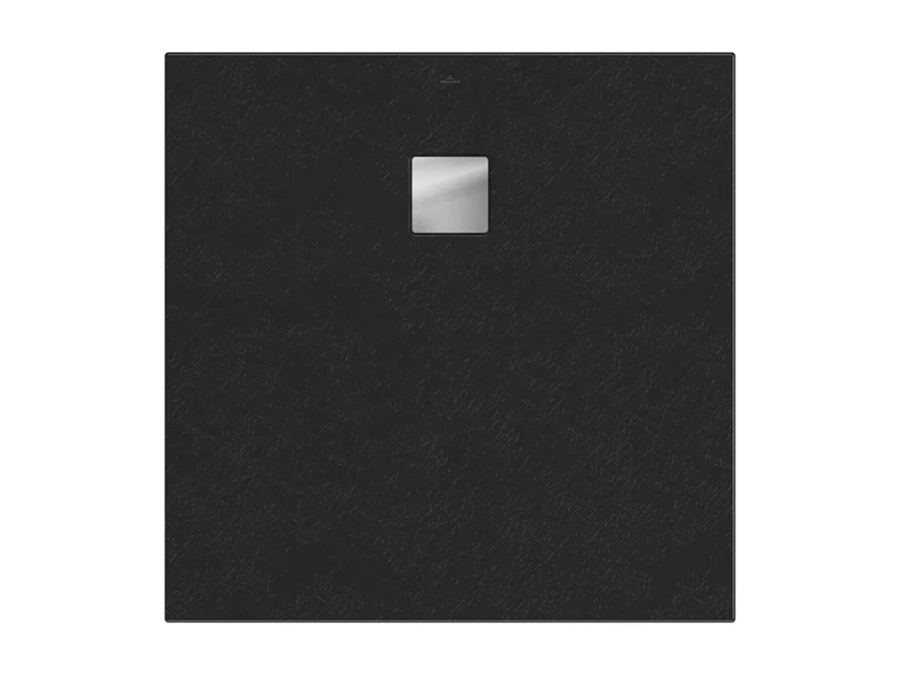 Receveur 90 x 90 VILLEROY ET BOCH Planeo acrylique carré nature anthracite