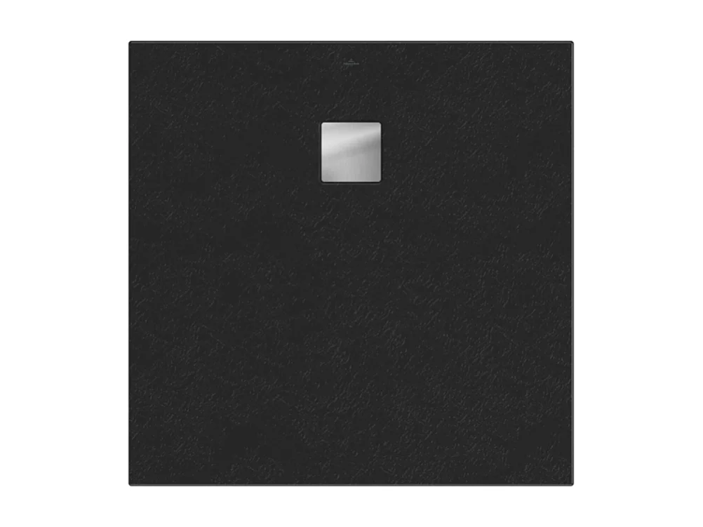 Receveur 90 x 90 VILLEROY ET BOCH Planeo acrylique carré nature anthracite