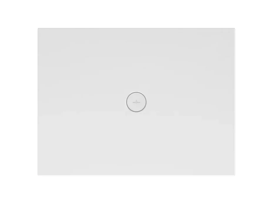 Receveur antidérapant 80 x 75 VILLEROY ET BOCH Subway Infinity à encastrer ceramique rectangle blanc