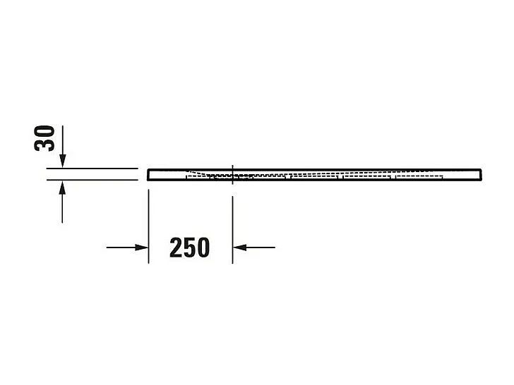 Receveur de douche 120 x 90 DURAVIT Sustano Crème