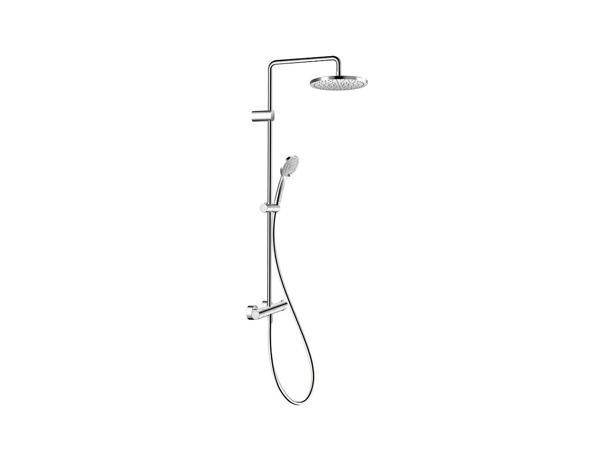 Colonne de douche thermostatique DURAVIT chromé