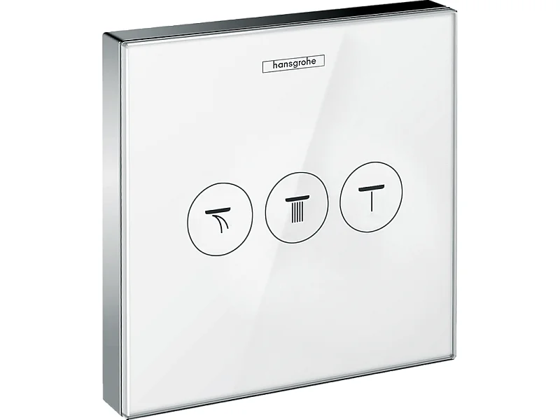 Lot robinet douche encastré  thermostatique HANSGROHE + Douche de tête Rainmaker