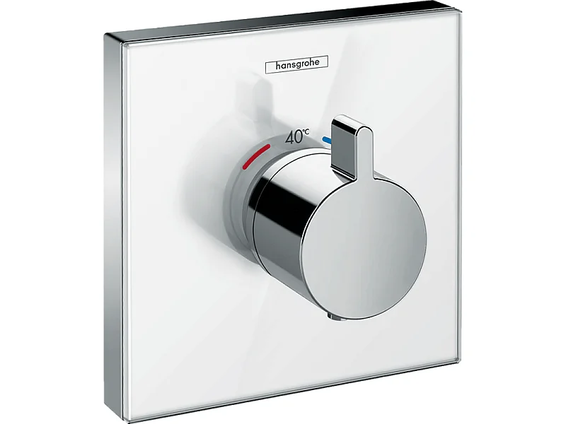 Lot robinet douche encastré  thermostatique HANSGROHE + Douche de tête Rainmaker