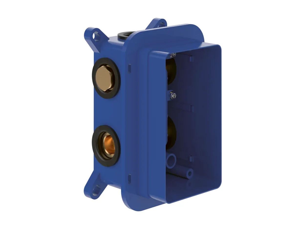 Façade thermostatique VILLEROY ET BOCH Antao Brushed Nickel Matt + corps encastré