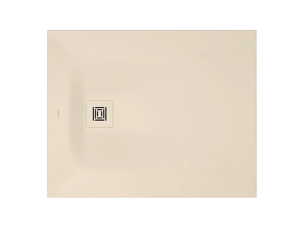 Receveur de douche 100 x 80 DURAVIT Sustano Crème
