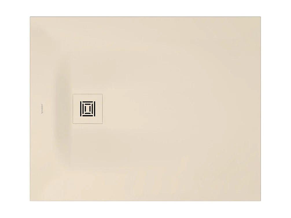 Receveur de douche 100 x 80 DURAVIT Sustano Crème