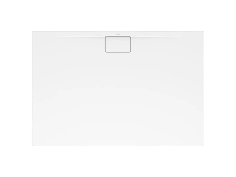 Receveur antidérapant 160 x 70 x 4,8 VILLEROY ET BOCH Architectura Metalrim acrylique rectangle blanc