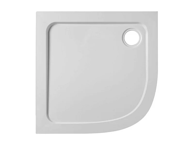 Receveur de douche extra-plat 90 x 90 cm JACOB DELAFON Flight Quart de rond Blanc