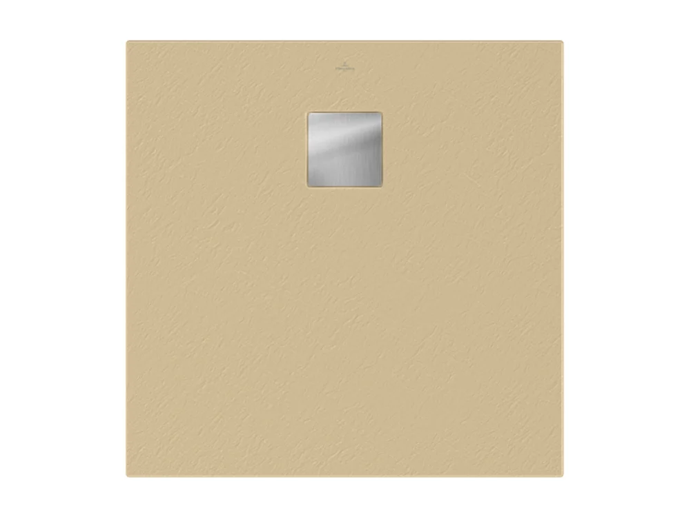 Receveur 100 x 100 VILLEROY ET BOCH Planeo acrylique carré nature sand