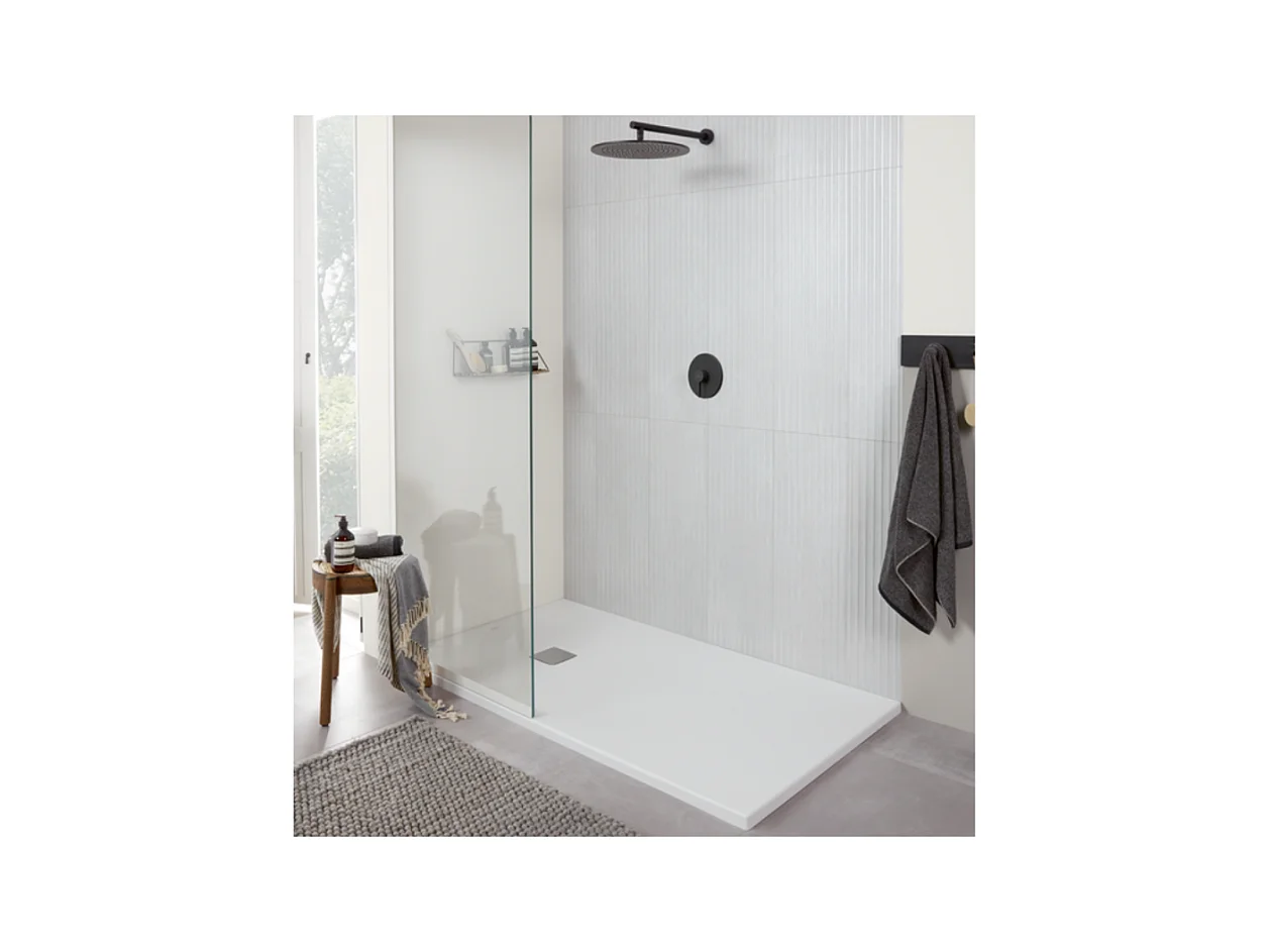 Receveur 140 x 100 VILLEROY ET BOCH Planeo acrylique rectangle nature creme