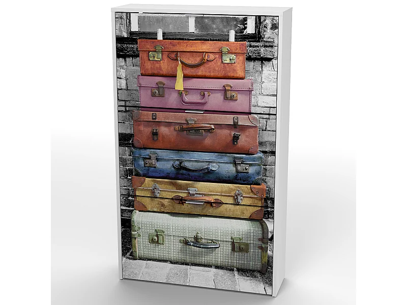 Zapatero 3 trampones maletas