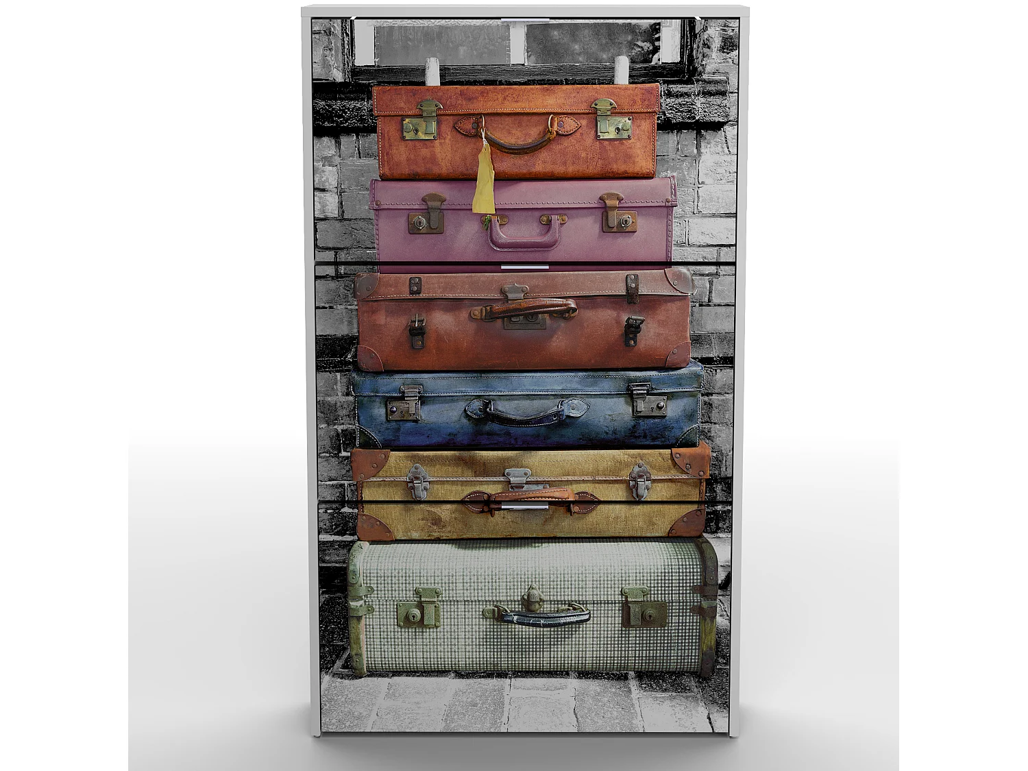 Zapatero 3 trampones maletas