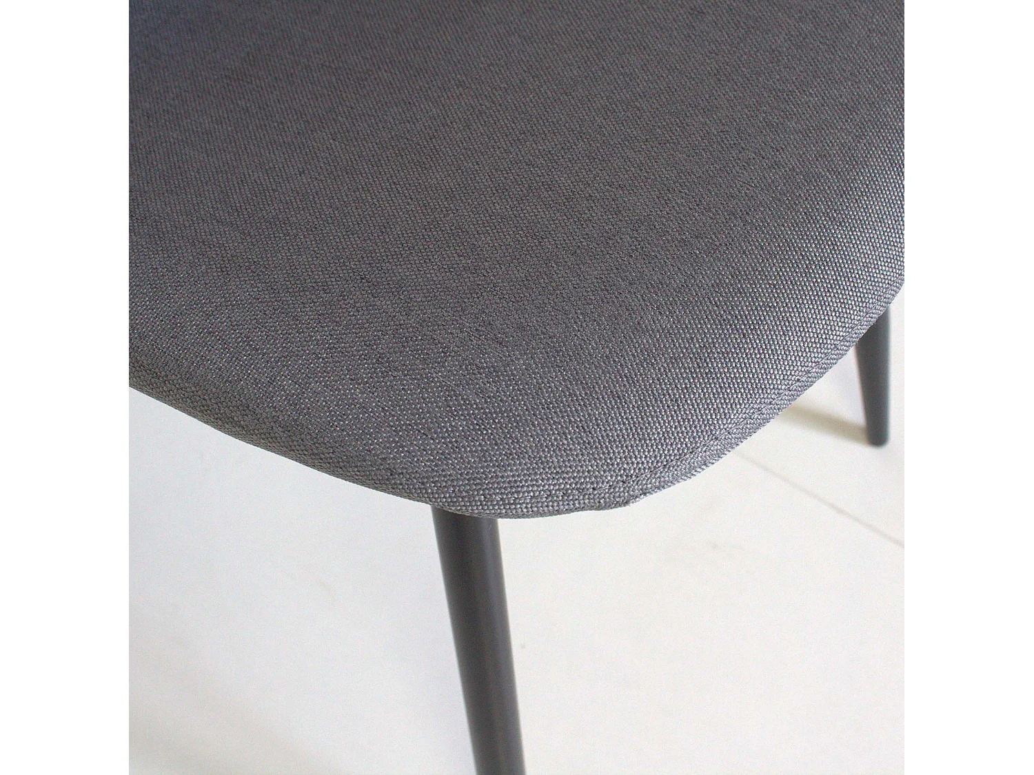 Pack de 4 sillas James gris acero