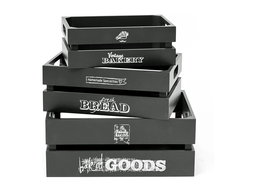 Bakery Set 3 cajas 17x28x15/32x23x12/27x18x10cm