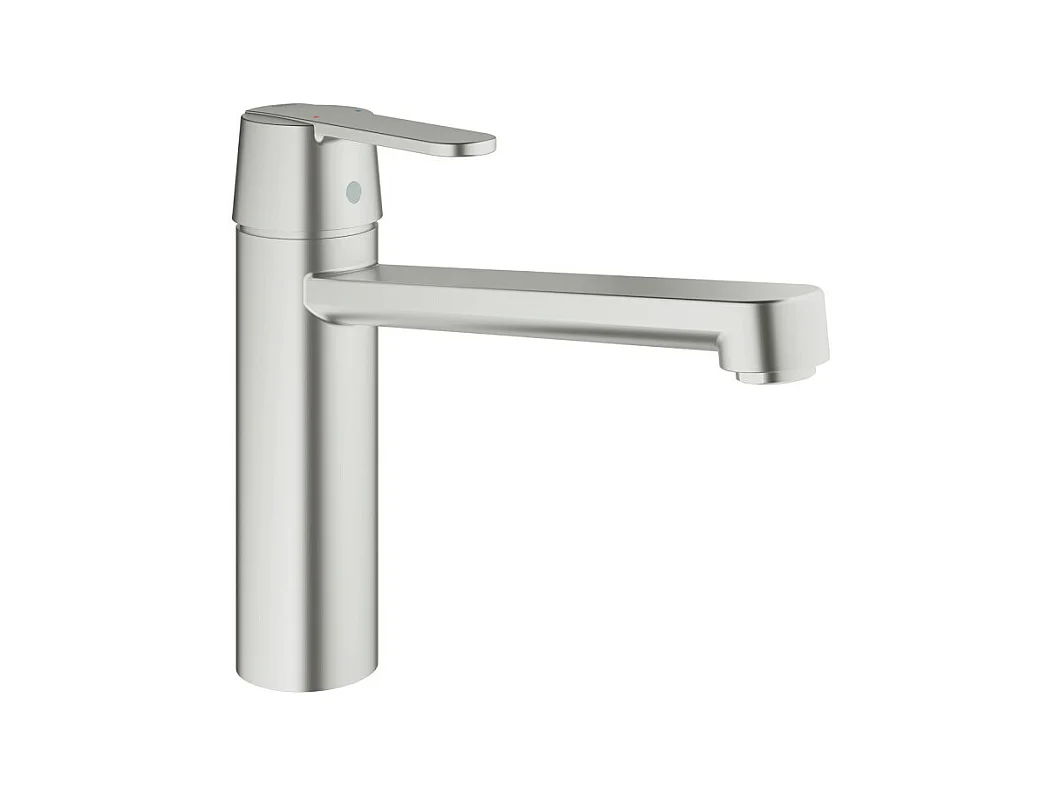 GROHE Mitigeur cuisine Get Bec bas Supersteel