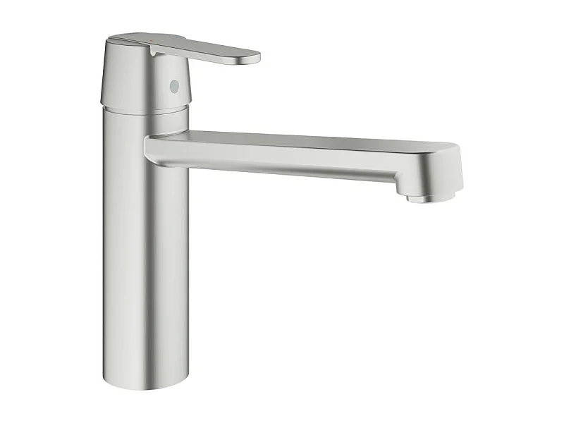 GROHE Mitigeur cuisine Get Bec bas Supersteel