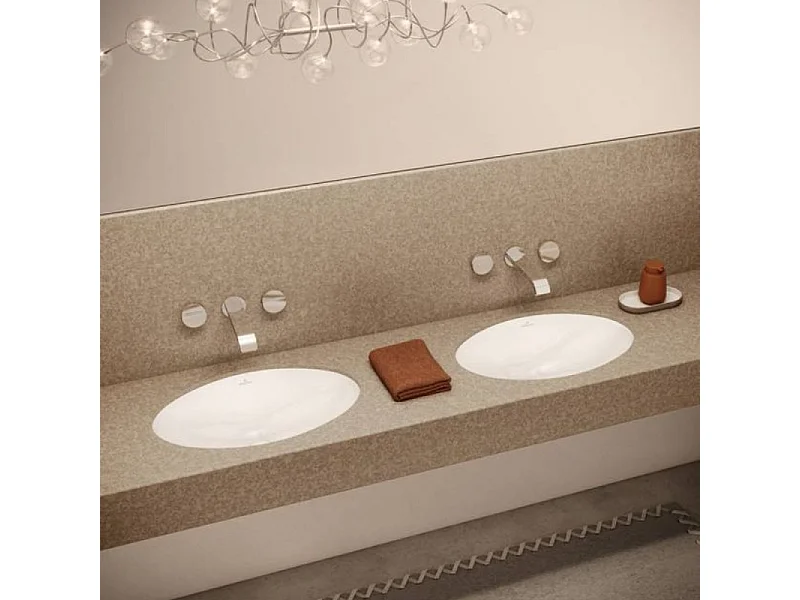 Vasque VILLEROY ET BOCH à encastrer par-dessous Evana