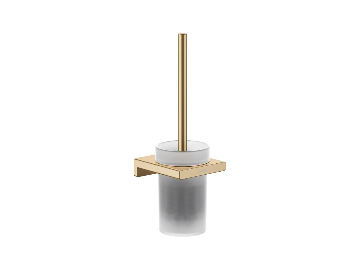 HANSGROHE Porte-brosse HANSGROHE WC mural bronze brossé