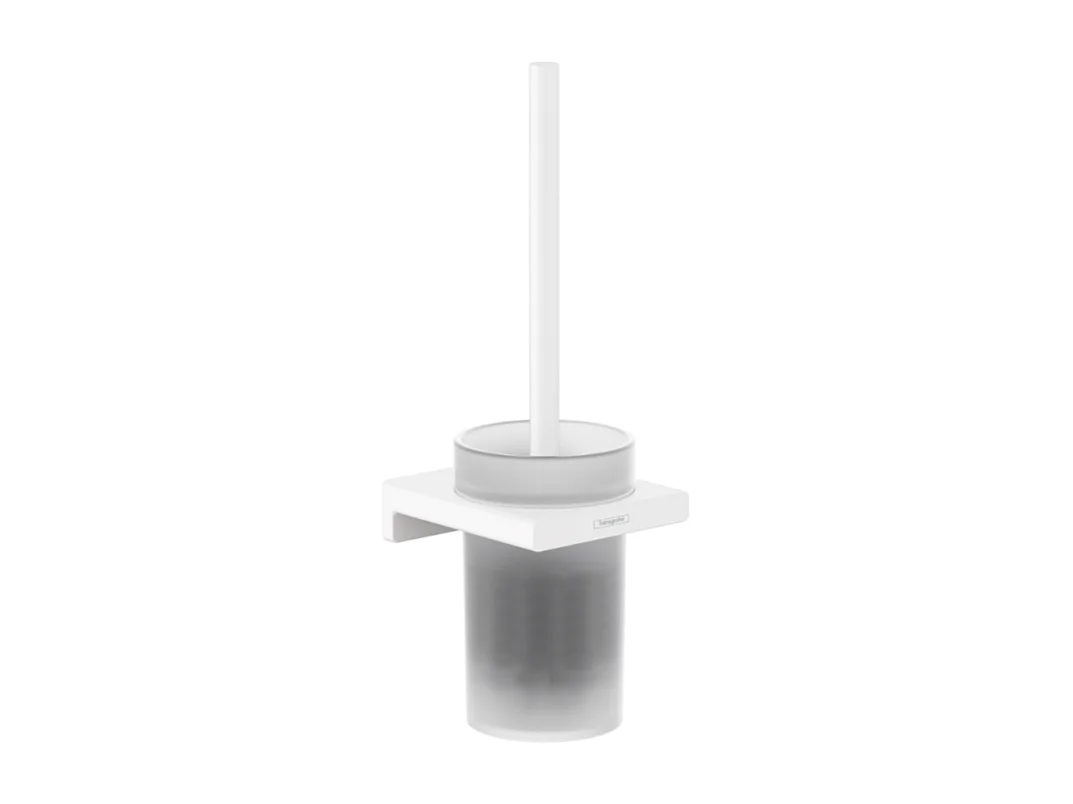 HANSGROHE Porte-brosse HANSGROHE WC mural blanc mat