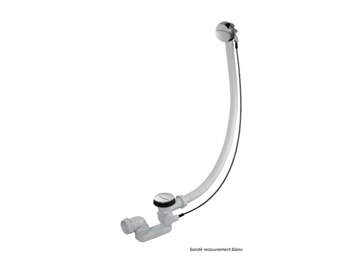 Vidage blanc pour baignoire Jacob delafon