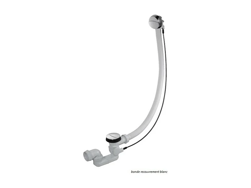 Vidage blanc pour baignoire Jacob delafon