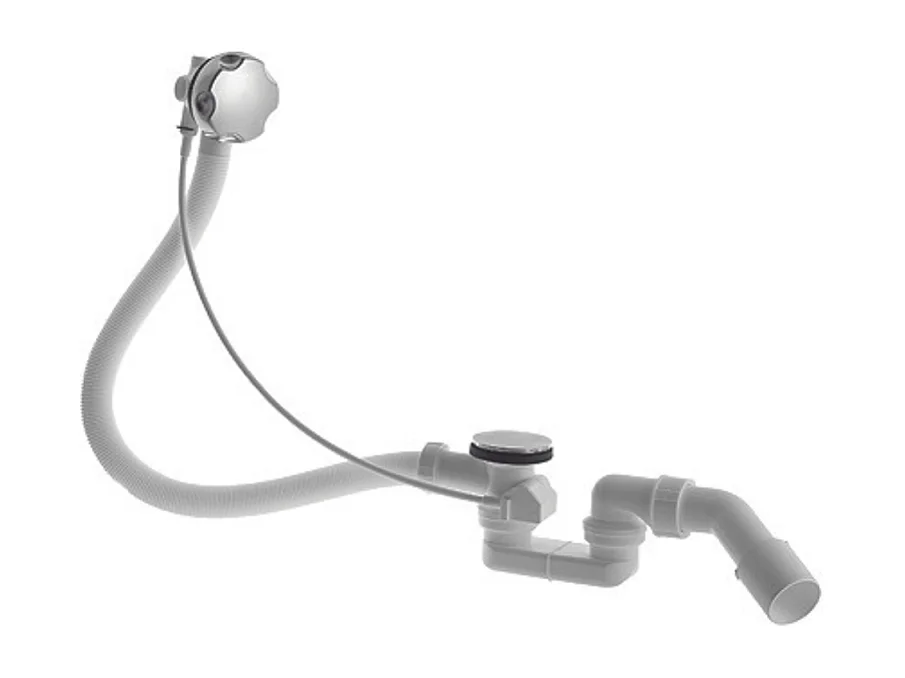 Vidage baignoire DURAVIT 40x8x40 cm central